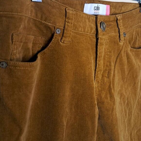 Cabi Women's Umber Skinny Cords Style 3197 Corduroy Pants size 6 - Picture 5 of 9